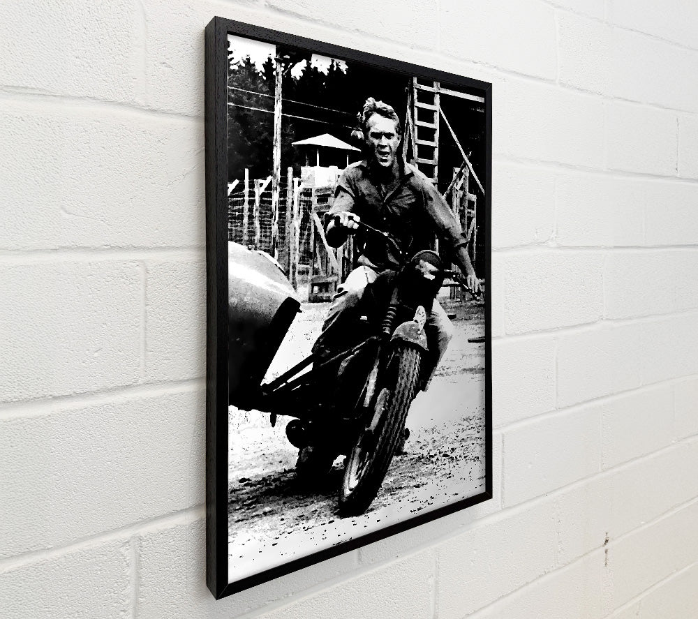 Steve Mcqueen le Mans Vintage Photo Art Poster Great Format A0 Steve Mcqueen le Mans Vintage Photo Art Poster Great Format A0
